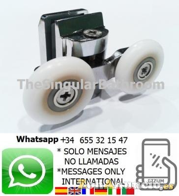 Rodamientos mamparas, recambios Profiltek, Metalkris,